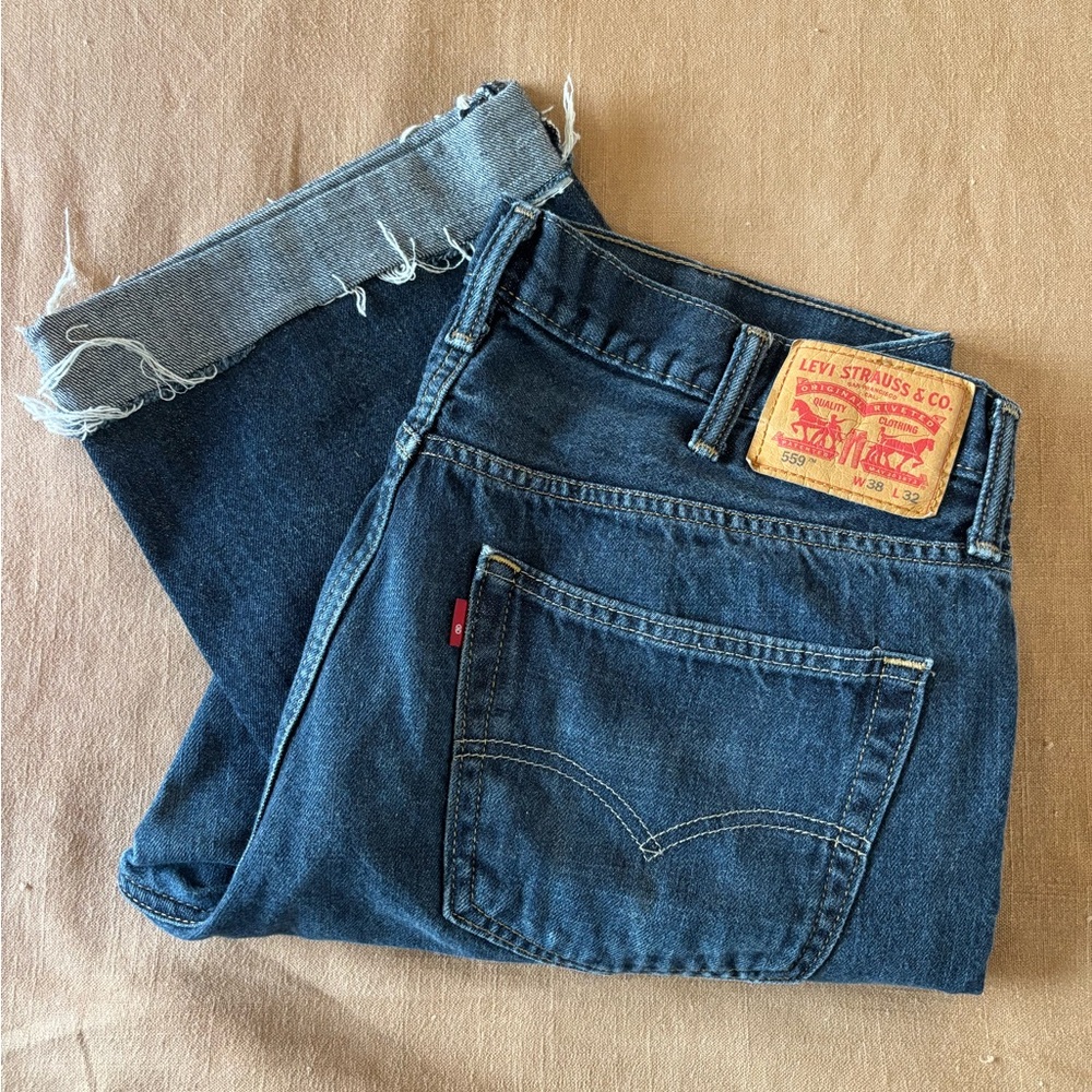 Levi's Blue Straight Jeans Classic Denim